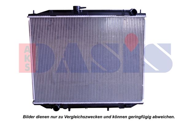 AKS DASIS Радиатор, охлаждение двигателя 072290N